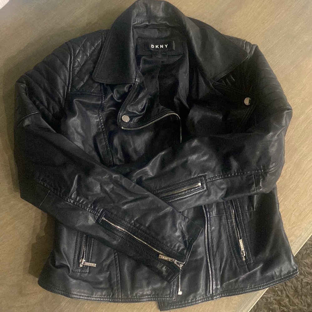 Dkny Womens leather jacket